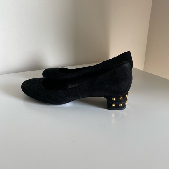 Gucci Jacqueline Studded Suede Pumps - Picture 4 of 16